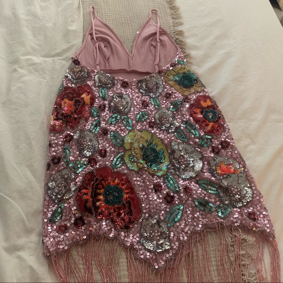 ASOS Multicolor Sequin Mini Dress - Picture 7 of 10